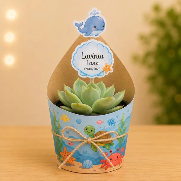 Embalagem para plantinhas